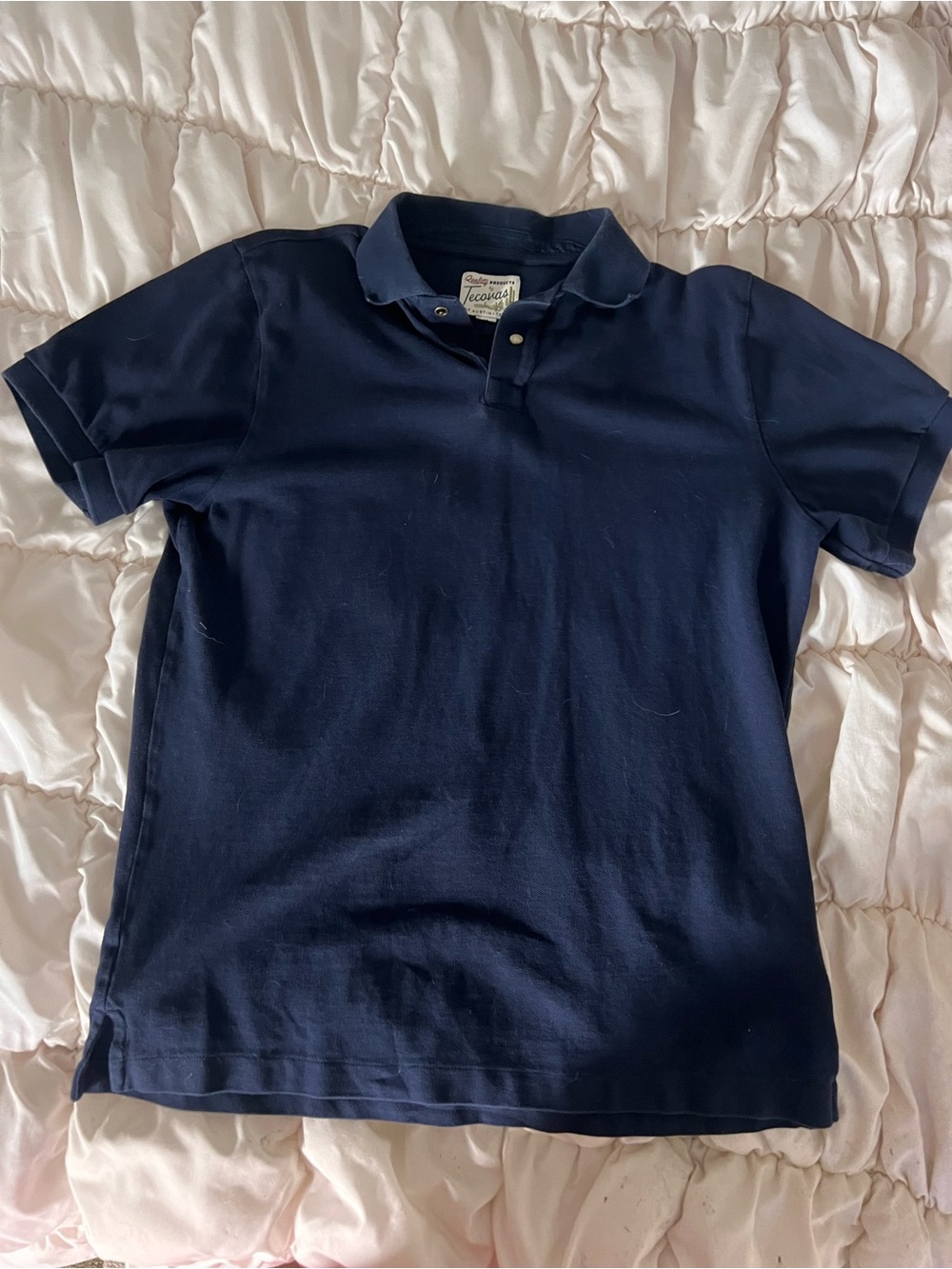 Tecovas Navy Blue Polo